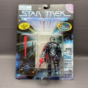 Playmates 1995 Star Trek TNG Borg with Firing Cybernetic Arm Action Figure